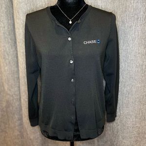 Chase Bank Black Uniform Sweater